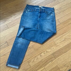 Madewell The Slim Boy Jean- 28; Perfect Comfy Broken In Feel BoyJean!